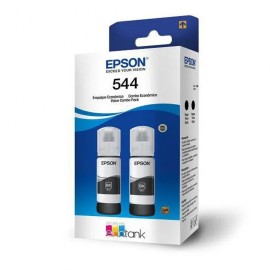 Refil de Tinta Duplo Epson 544 Preto T544120 Original 