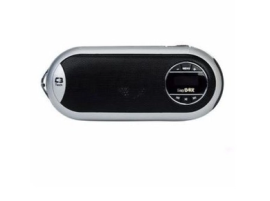 Caixa de Som 2.0 Lcd FM Msd Bat ST-180 Prata