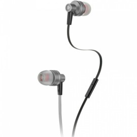 Fone de Ouvido Pulse Intra Auricular Cinza/Preto - PH156
