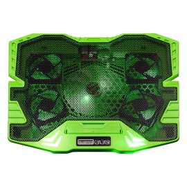 Base Master Cooler Gamer Verde Com Led Warrior Ac292 Multilaser