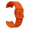 Realme Watch 5 pulseira compat�vel, pulseira de silicone macia [resistente ao desgaste] [respir�vel] pulseira de reposi��o - laranja