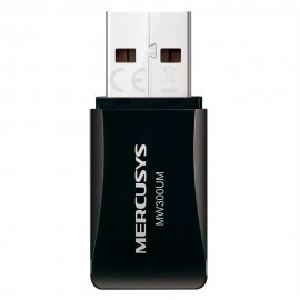 Mini Adaptador Mercusys USB Wireless - MW300UM