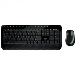 Teclado e Mouse Sem Fio Microsoft Desktop 2000 Preto - M7J00021