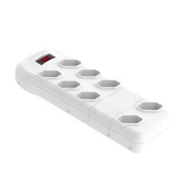 Filtro De Linha QFL8B 8 Tomadas Branco