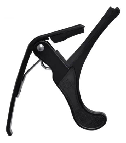 Capotraste Viol�o E Guitarra Alum�nio Preto