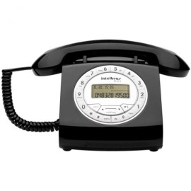 Telefone com Fio Intelbras Tc 8312 Preto