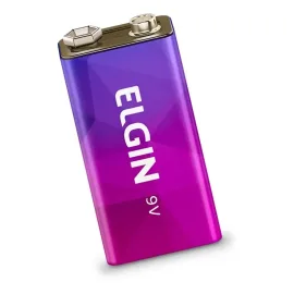 Bateria Recarregavel 9v 250 Mah Elgin Original