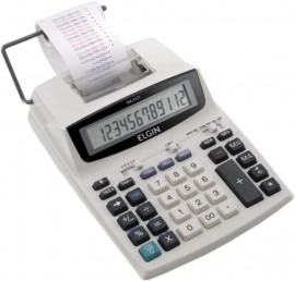 Calculadora De Mesa Elgin Com Bobina 12 Dgitos Ma5121