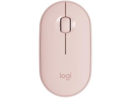 Mouse Sem Fio Logitech Pebble M350 - Rose