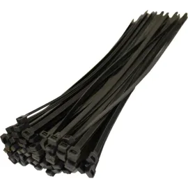 Abra�adeira Nylon 3,6x150mm Preta Storm