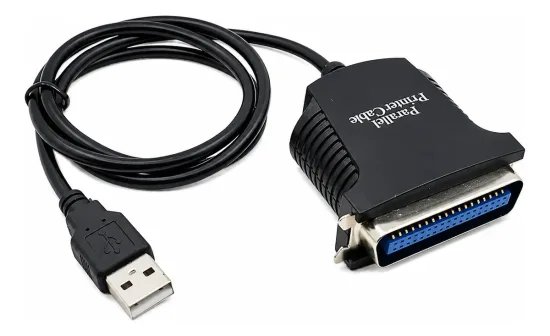 Cabo Usb Para Impressora Paralela 36 Pinos