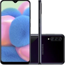 Smartphone Samsung Galaxy A30s Preto