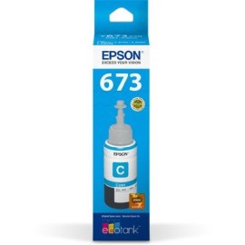 TINTA EPSON T673 T673220 CIANO | L805 L800 L810 L1800 L850 | ORIGINAL 70ML