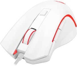 Mouse Gamer Redragon Nothosaur Lunar White com LED Multicolor M606W