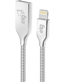 Cabo para Iphone Elg 1M - Blindado aco Inox