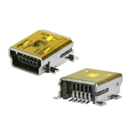 Conector Mini USB PCI Mini USB Fmea 5P