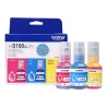 Pack Garrafas De Tinta Coloridas Brother Original Btd1003pk
