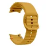 Realme Watch 5 pulseira compat�vel, pulseira de silicone macio [resistente ao desgaste] [respir�vel] pulseira de reposi��o - amarelo
