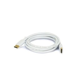 Cabo DisplayPort 1.2 - 3 metros - Branco - 018-7494