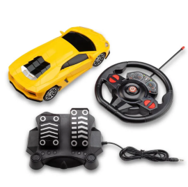 Carrinho de Controle Remoto Multikids Amarelo - BR1145