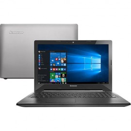 Notebook Lenovo G50 Intel Core i3 4GB 1TB Tela LED 15,6" Windows 10 - Prata 