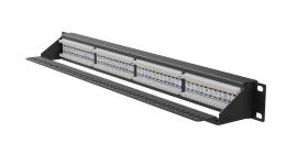 Patch Panel 24 portas Cat6