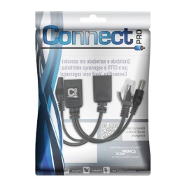 Cabo Adaptador POE ( Macho/Fmea )  Preto 