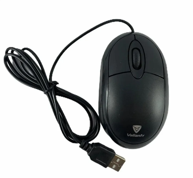 Mouse com Fio USB Optico, 800DPI, Valianty - MO-001 - Fit Informática