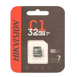 Carto de Memria Hikvision 32GB MicroSD C1  HS-TF-C1 