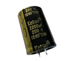 Capacitor Eletroltico 2200X200V - 105 Graus