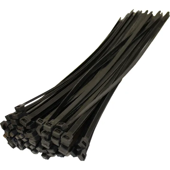 Abra�adeira Nylon 2,5x100mm Preta Storm