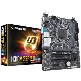 Placa-Me Gigabyte H310M S2P 2.0, Intel LGA 1151, mATX, DDR4
