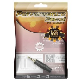 Plug P2 Black Series - P2 Estreo - 062-0256