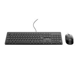 Kit Mouse E Teclado Philips Preto - Spt6208b