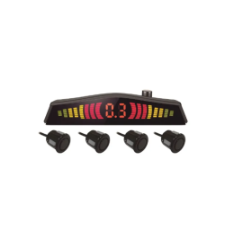 Sensor de Estacionamento Multilaser 4 Pontos 18mm Conector Preto - AU018