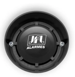 Sirene Para Alarme E Cerca 115Db Sir-115 Preta 180Ma Jfl