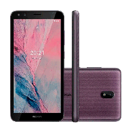 Smartphone Nokia C01 Plus 32GB, 1GB Ram, 4G, Tela 5.45 Cmera Traseira 5MP, Cmera Frontal 5MP, Processador Octa Core Roxo