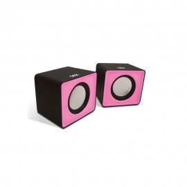 Caixa de Som OEX Speaker Cube SK102 - Rosa