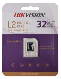 Carto De Memria Hikvision Microsd L2 Series 32gb