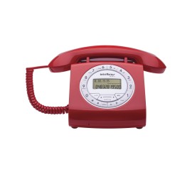 Telefone Fixo Intelbras Retro TC 8312 com Fio