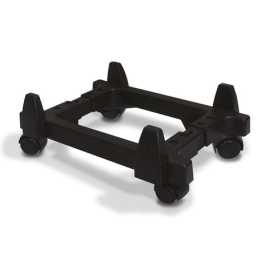 Suporte para Nobreak e Gabinete Force Line 4624 Preto com Rodinhas