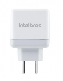 Carregador Usb 2 Portas Usb Ec2 Fast Branco