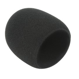 Espuma Protetora Pequena Para Microfone Preto