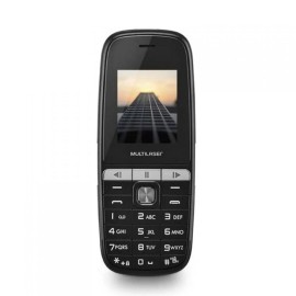 Celular Multilaser 2 Chips Rdio FM Bluetooth - Preto