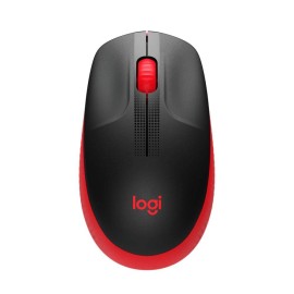 Mouse Sem Fio Logitech M190 - Vermelho
