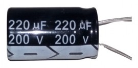 Capacitor Eletrolitico 220UF X 200V 105