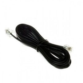 Cabo Telefone Liso 5M Preto 018-1380