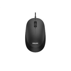 Mouse Philips Com Fio Preto - Spk7207bl