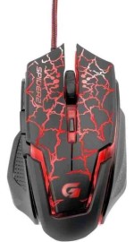 Mouse Gamer USB 3200DPI SPIDER 2 OM-705 Preto/Vermelho FORTREK