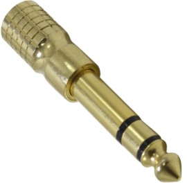 Adaptador P10 M Estreo X P2 F Estreo 